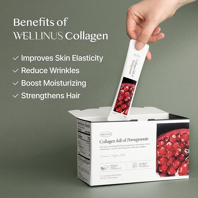 Gelée belle Shape Memory Jelly 50g 新品未使用 Korean Collagen Jelly Sticks Pomegranate – Marine Collagen